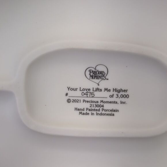 Precious Moments Your Love Lifts Me Higher Limited Edition Figurine 213004 New - Picture 13 of 15